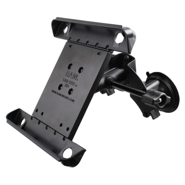RAM Supporto a ventosa Tab-Tite per iPad Gen 1-4 - Manopola lunga dell'estensione Ram Mounts RAM-B-189-TAB3-ALA1-KRU
