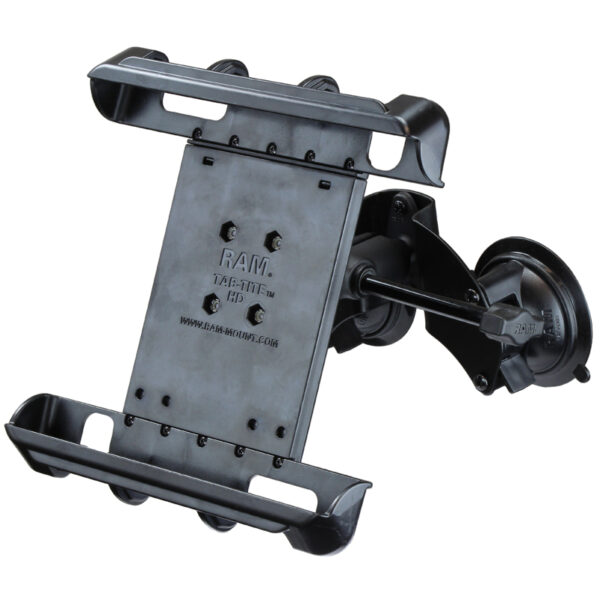 RAM Supporto a Ventosa Tab-Tite per iPad Pro 9.7 con Custodia - Manopola di Estensione Ram Mounts RAM-B-189-TAB8-ALA1U - immagine 2