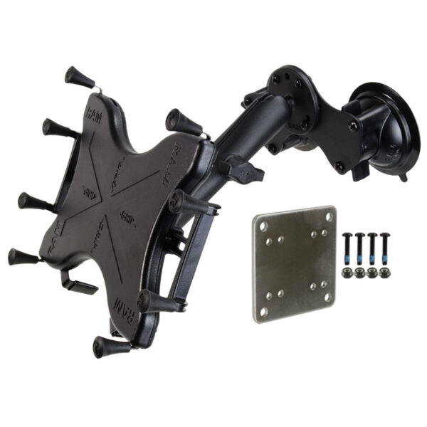 RAM® X-Grip® with RAM® Twist-Lock™ Doppia ventosa, piastra e supporto Ram Mounts RAM-B-189B-C-UN9-225B - immagine 2