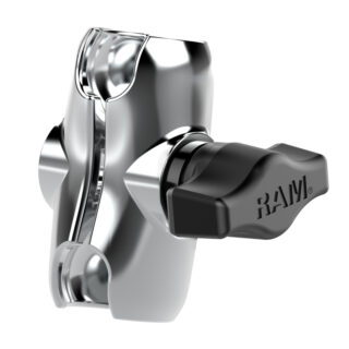 Braccio corto asta cromata su cui adattare le sfere Ram Mounts RAM-B-201-ACHU