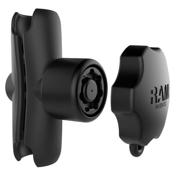 Asta media braccio con chiusura antifurto a combinazione a tappo Ram Mounts RAM-B-201-SU