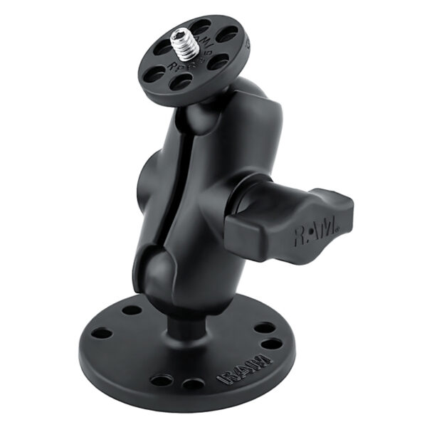 RAM Drill-Down Mount con adattatore per fotocamera filettato da 1/4"-20 Ram Mounts RAM-B-202-A-366U