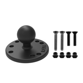 Piastra tonda RAM con sfera e viteria di montaggio per Garmin StreetPilot Ram Mounts RAM-B-202-G3U