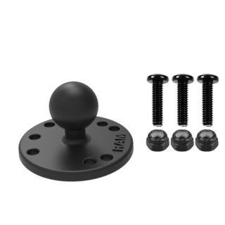 Piastra Tonda RAM con Sfera e viteria di Montaggio per Garmin Striker più Altro Ram Mounts RAM-B-202-G4U