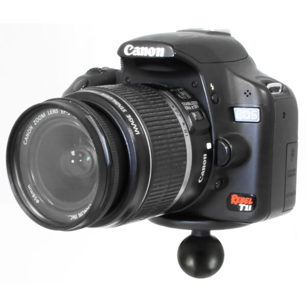 RAM® Ball Adapter with Round Plate and 1/4"-20 Threaded Stud Ram Mounts RAM-B-202A - immagine 2