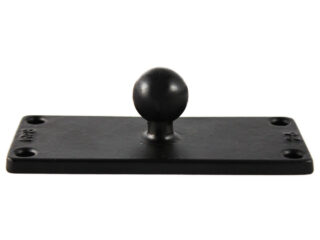 Base a sfera RAM con schema a 4 fori da 1,5" x 4,5" - tipo B Ram Mounts RAM-B-202U-25