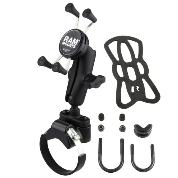 RAM® X-Grip® Phone Mount with ATV/UTV Rail Base Ram Mounts RAM-B-231-2-UN7 - immagine 2