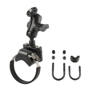 Montaggio su guida RAM ATV/UTV con adattatore per fotocamera da 1/4"-20 - Braccio corto Ram Mounts RAM-B-231Z-2-A-366U