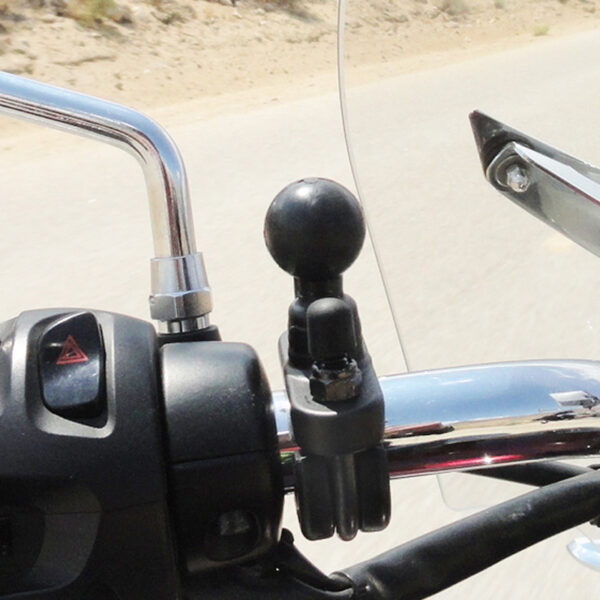 RAM® Handlebar U-Bolt Base for Rails 0.5" to 1.25" in Diameter Ram Mounts RAM-B-231Z - immagine 3