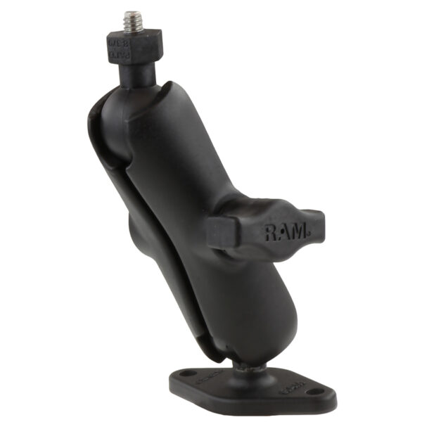 RAM Tough-Ball Mount con perno filettato da 1/4"-20 e piastra a rombo Ram Mounts RAM-B-238-379U-252025