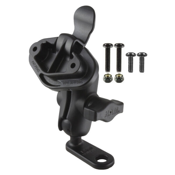 RAM Adattatore a sgancio rapido EZY-Mount con attacco per adattatore a testa bullonata da 11 mm Ram Mounts RAM-B-252-A-326U