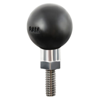 Adattatore a sfera RAM con perno filettato da 1/4"-20 x 1/2" Ram Mounts RAM-B-273-1U