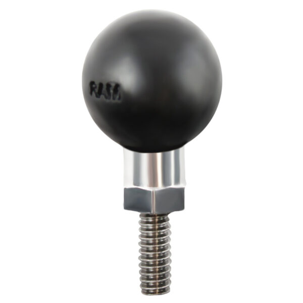 Adattatore a sfera RAM con perno filettato da 1/4"-20 x 1/2" Ram Mounts RAM-B-273-1U