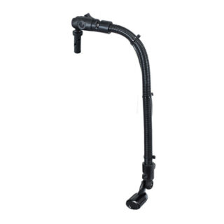Supporto per trasduttore RAM con asta da 18" e base a cuneo per Hobie & Scotty Ram Mounts RAM-B-316-18-TRA1-354