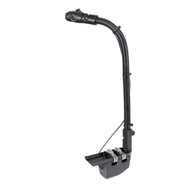 RAM Supporto per Altoparlante HydroWave con Asta in Alluminio da 18" e Braccio a presa Ram Mounts RAM-B-316-18-TRA2-NB