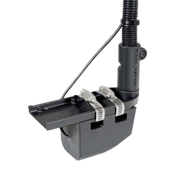 RAM Supporto per Altoparlante HydroWave con Asta in Alluminio da 18" e Braccio a presa Ram Mounts RAM-B-316-18-TRA2-NB - immagine 2