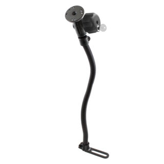 RAM Pod I Supporto per veicoli con bloccaggio con asta da 18" e piastra tonda Ram Mounts RAM-B-316-1L-202U