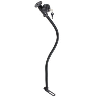 RAM Pod I Supporto Bloccabile per Veicolo con Asta da 30" e Piastra Tonda Ram Mounts RAM-B-316-1L-30-202U