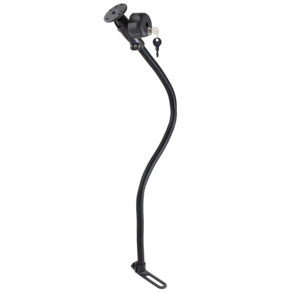 RAM Pod I Supporto Bloccabile per Veicolo con Asta da 30" e Piastra Tonda Ram Mounts RAM-B-316-1L-30-202U