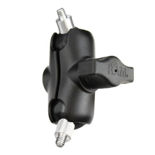RAM Doppio supporto a sfera con due prigionieri filettati da 1/4"-20 Ram Mounts RAM-B-323-AU