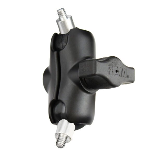 RAM Doppio supporto a sfera con due prigionieri filettati da 1/4"-20 Ram Mounts RAM-B-323-AU