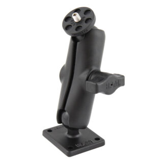 RAM Doppio supporto a sfera con piastra AMPS e adattatore per action cam da 1/4"-20 Ram Mounts RAM-B-347-366U