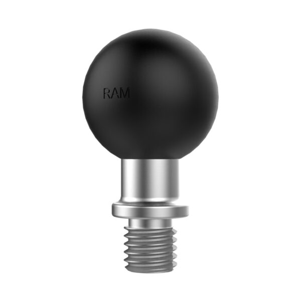 RAM® Ball Adapter with M10 X 1.25" Threaded Post Ram Mounts RAM-B-349