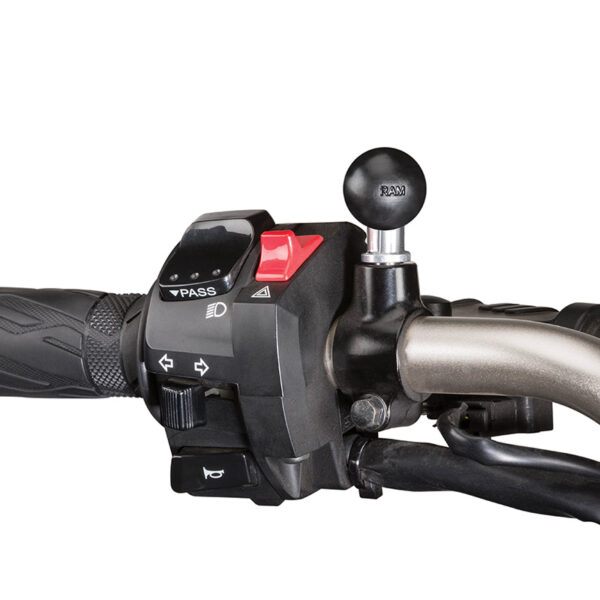 RAM® Ball Adapter with M10 X 1.25" Threaded Post Ram Mounts RAM-B-349 - immagine 2