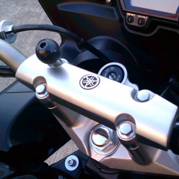 RAM® Motorcycle Handlebar Clamp Base with M8 Bolts Ram Mounts RAM-B-367 - immagine 3