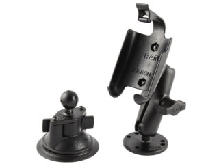 RAM Twist-Lock Suction & Drill-Down Mount per Garmin Approach più altro Ram Mounts RAM-B-372-GA31