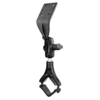 RAM Supporto per morsetto  con piastra curva per Pilatus PC-12NG Ram Mounts RAM-B-380-A-125BU