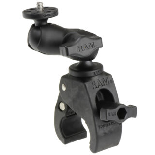 RAM Tough-Claw Small Clamp Mount con adattatore per action cam da 1/4"-20 Ram Mounts RAM-B-400-A-366U