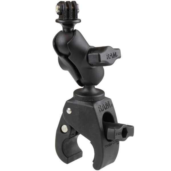 RAM Tough-Claw Clamp Mount con adattatore per action cam - Alluminio Ram Mounts RAM-B-400-A-GOP1U - immagine 2