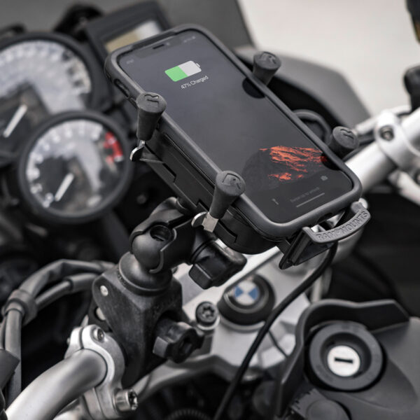 RAM® Tough-Charge™ Waterproof Wireless Charging Mount with Tough-Claw™ Ram Mounts RAM-B-400-A-UN12W-V7M - immagine 8