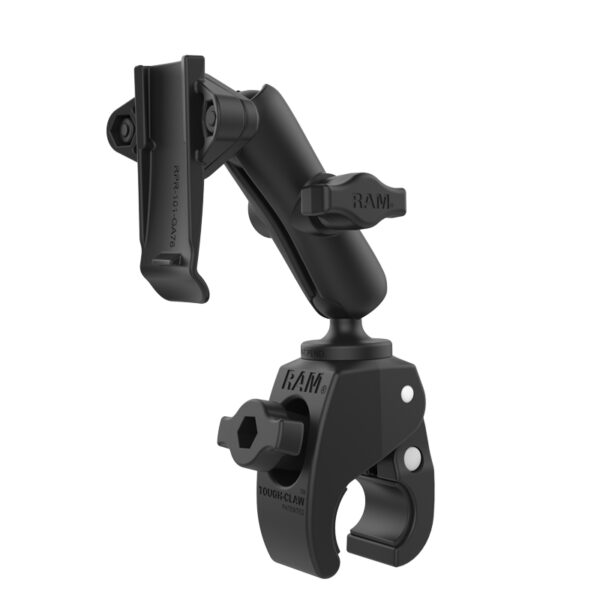 RAM Tough-Claw Small Clamp Mount con Garmin Spine Clip Holder Ram Mounts RAM-B-400-GA76U