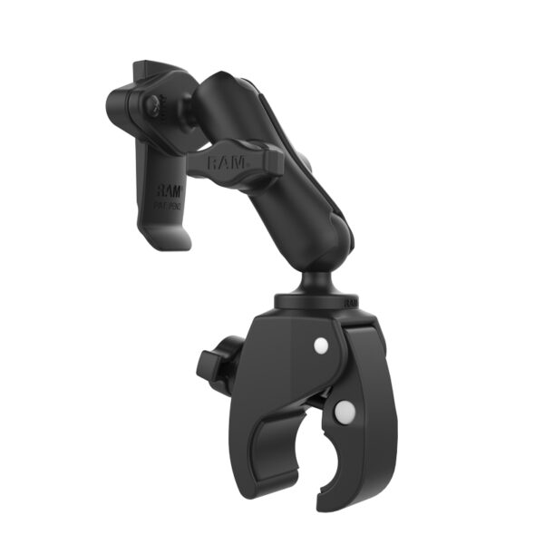 RAM Tough-Claw Small Clamp Mount con Garmin Spine Clip Holder Ram Mounts RAM-B-400-GA76U - immagine 2