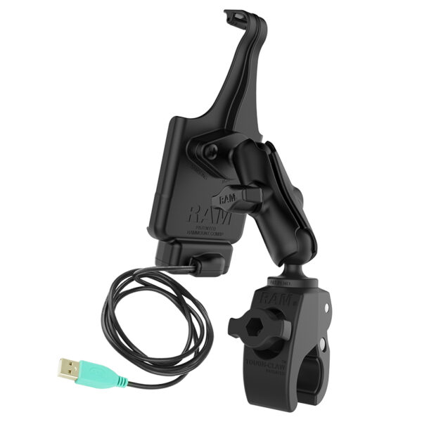 RAM EZ-Roll'r Supporto Tough-Claw alimentato per Samsung XCover Pro Ram Mounts RAM-B-400-SAM9PU - immagine 3