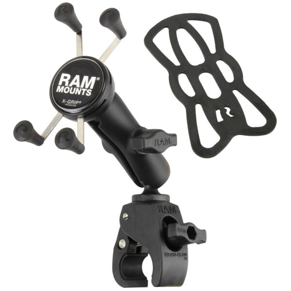 RAM® X-Grip® Phone Mount with RAM® Tough-Claw™ Small Clamp Base Ram Mounts RAM-B-400-UN7 - immagine 2