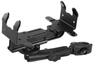 RAM Quick-Draw Supporto per stampante piccolo con Tough-Claw Ram Mounts RAM-B-400U-C-VPR-104