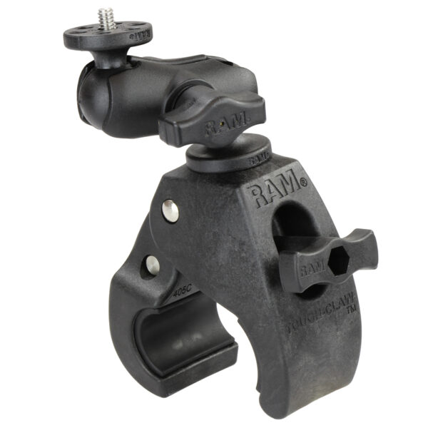 RAM Tough-Claw Medium Clamp Mount con adattatore per action cam da 1/4"-20 Ram Mounts RAM-B-404-A-366U