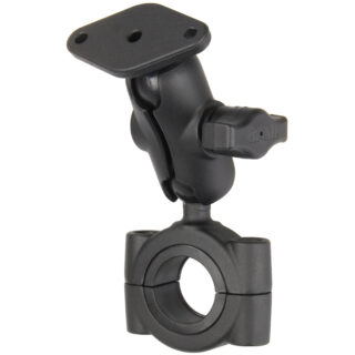 RAM Torque Base Ferroviaria Grande con Piastra a rombo - Corto Ram Mounts RAM-B-408-112-15-A-238U