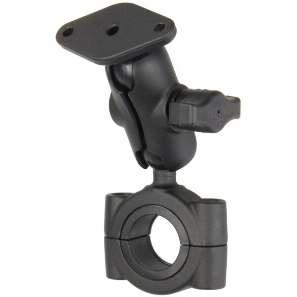 RAM Torque Base Ferroviaria Grande con Piastra a rombo - Corto Ram Mounts RAM-B-408-112-15-A-238U