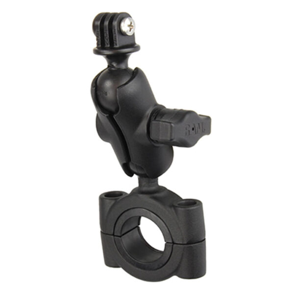 RAM Torque Base per guida grande con adattatore universale per action cam Ram Mounts RAM-B-408-112-15-A-GOP1U - immagine 2