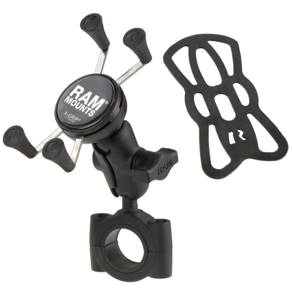 RAM® X-Grip® Phone Mount with RAM® Torque™ Large Rail Base Ram Mounts RAM-B-408-112-15-A-UN7 - immagine 2