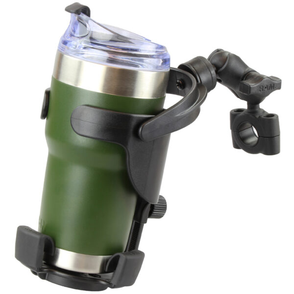 RAM Level Cup XL 32oz Portabevande con RAM Torque Base Rail Media Ram Mounts RAM-B-408-75-1-A-417U
