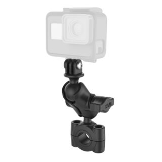 RAM Torque Base Rail Media con Adattatore Universale per Action Camera Ram Mounts RAM-B-408-75-1-A-GOP1U