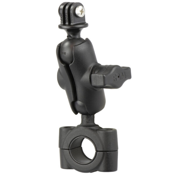 RAM Torque Base Rail Media con Adattatore Universale per Action Camera Ram Mounts RAM-B-408-75-1-A-GOP1U - immagine 2