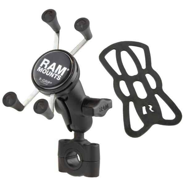 RAM® X-Grip® Phone Mount with RAM® Torque™ Medium Rail Base Ram Mounts RAM-B-408-75-1-A-UN7 - immagine 2