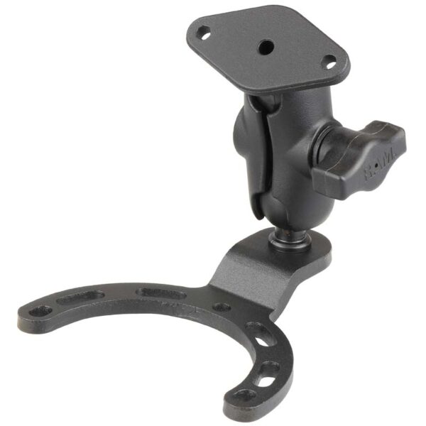 RAM Supporto per serbatoio di gas piccolo con piastra a rombo Ram Mounts RAM-B-410-A-238U