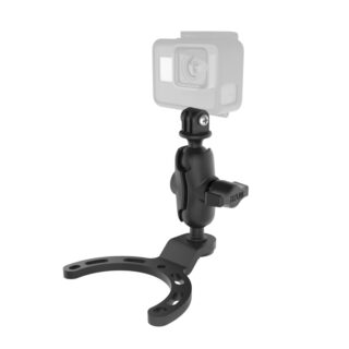RAM Piccolo supporto per serbatoio di gas con adattatore universale per action cam Ram Mounts RAM-B-410-A-GOP1U